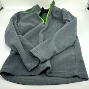 Icepeak ski 1/4 zip - Gray - Size 7-8
